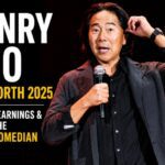 Henry Cho net worth 2025 - Korean-American stand-up comedian performing on stage