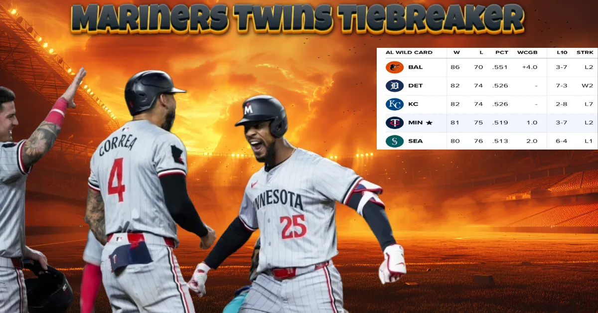 Mariners Twins Tiebreaker: Complete Guide to MLB’s Wild Card Rules and Historic Race Drama