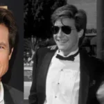 Jason Bateman with his parents Kent and Victoria Elizabeth Bateman at a formal event, showing the close-knit Bateman family