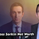 Andrew Ross Sorkin net worth - Financial journalist and CNBC anchor in business suit