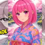 Doujin moe fan-created manga artwork showcasing Japanese pop culture creativity and character expression