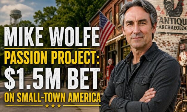 Mike Wolfe Passion Project: $1.5M Bet on Small-Town America