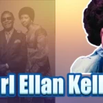Carl Ellan Kelley family photo showing Aretha Franklin's sister with family members in vintage portrait, highlighting the private Franklin family member