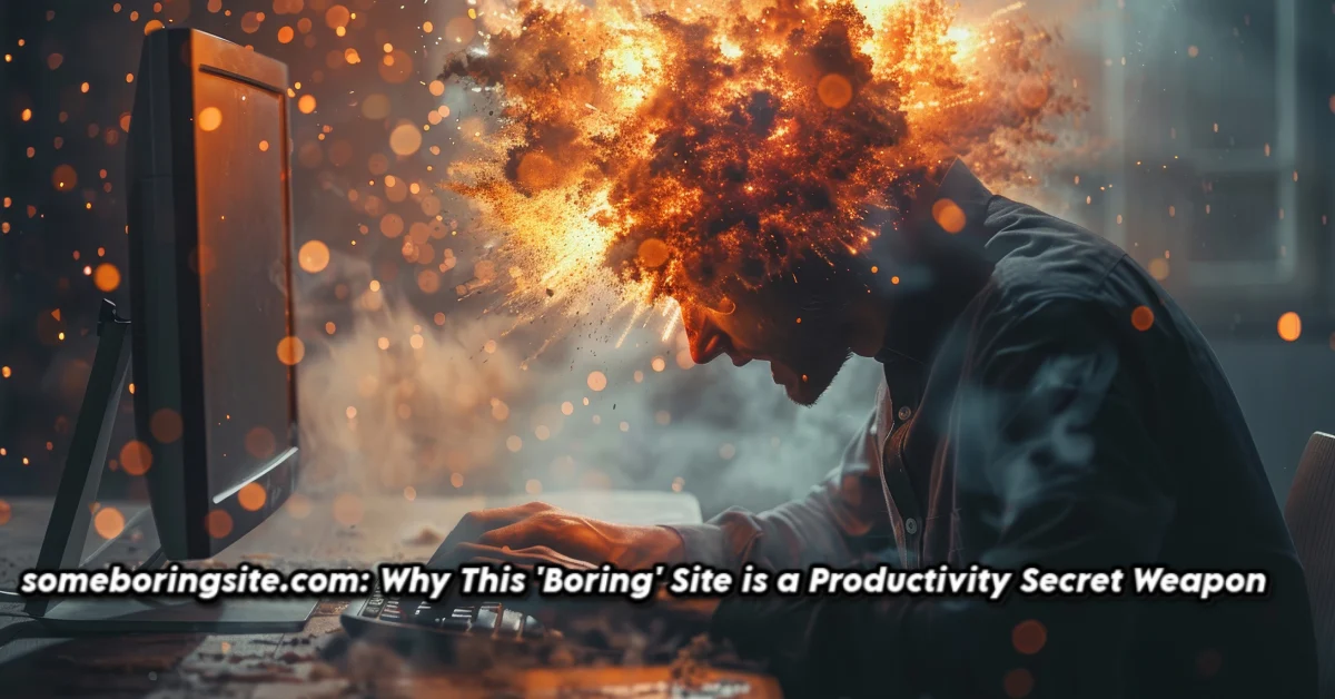someboringsite.com: Why This 'Boring' Site is a Productivity Secret Weapon