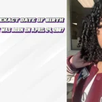 Aya Tanjali age 18 in 2025 - TikTok star born April 24 2007 showing her curly hair and casual style in recent photo