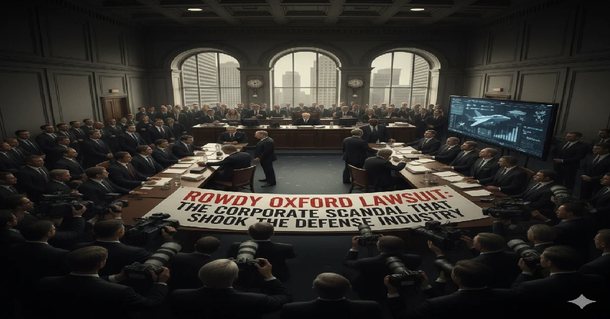 Rowdy Oxford Lawsuit: The Corporate Scandal That Shook the Defense Industry