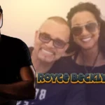 Royce Beckly Adkins filmmaker posing with family members in casual setting, showing personal side of Los Angeles independent director
