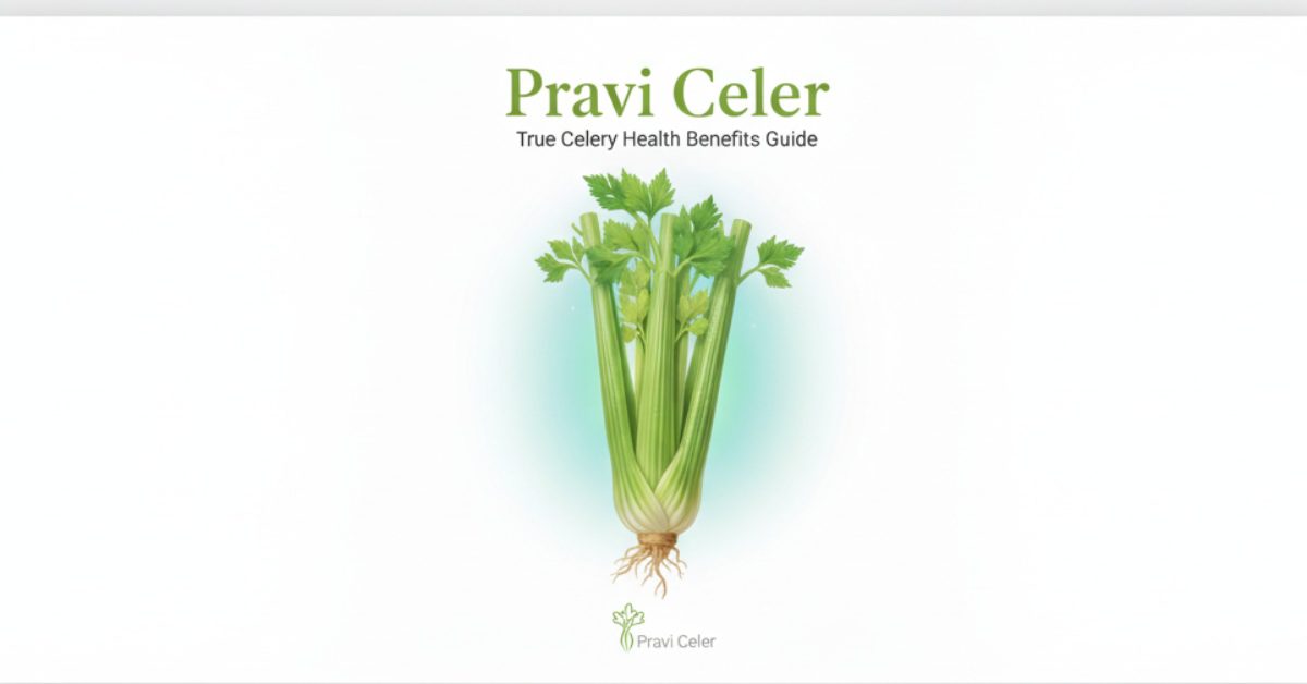 Pravi Celer: The Amazing True Celery That’s Changing Lives