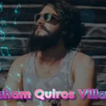 Abraham Quiros Villalba profile image with musical notes and headphones illustration