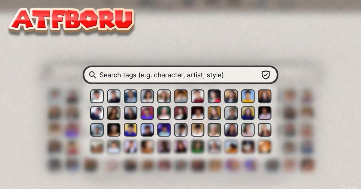 Atfboru guide showing tag search, posts, and safety tips