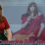 Catherine Tate Net Worth - British comedian and actress Catherine Tate in red dress showcasing her successful entertainment career