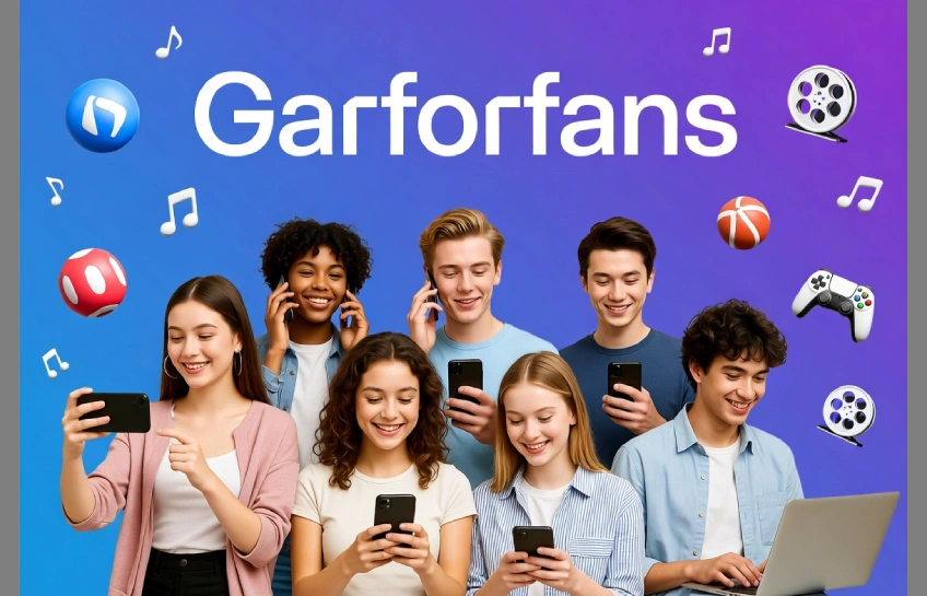 Garforfans platform showing fans easily sharing content and connecting in safe communities