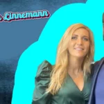 Alissa Ann Linnemann with husband Matt Walsh smiling together in formal photo