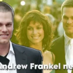 Andrew Frankel net worth businessman with wife Bridget Moynahan at wedding celebration