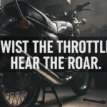 Yamaha RD motorcycle with escapamento rd exhaust system in garage workshop