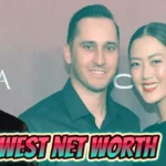 Jonnie West net worth with wife Michelle Wie at event