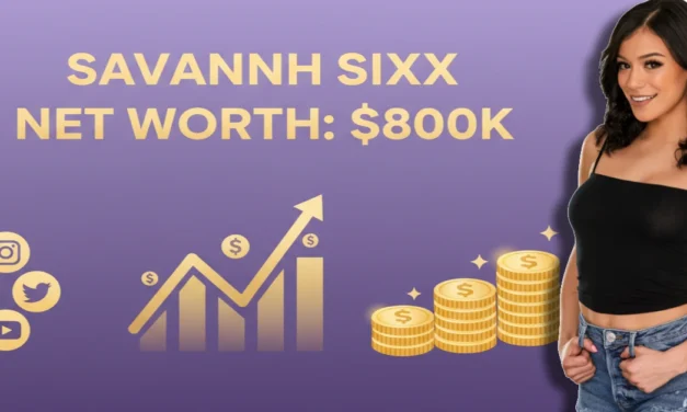 Savannah Sixx Net Worth: How the Adult Star Built $800K Wealth