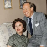 Arnold Federic Hartman with wife Angélica de Jesús Ortiz Sandoval in 1940s formal portrait