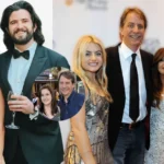 Juliane Foxworthy with family members at a formal event, including her father Jeff Foxworthy in a dark suit