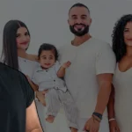 Kris Fade posing with his family, featuring his wife and children, used for an article about Kris Fade Net Worth.