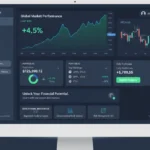 asx1.com platform dashboard interface with real-time market data and portfolio tracking