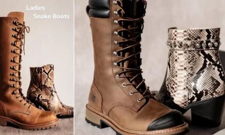Ladies Snake Boots — Dual-Purpose Footwear