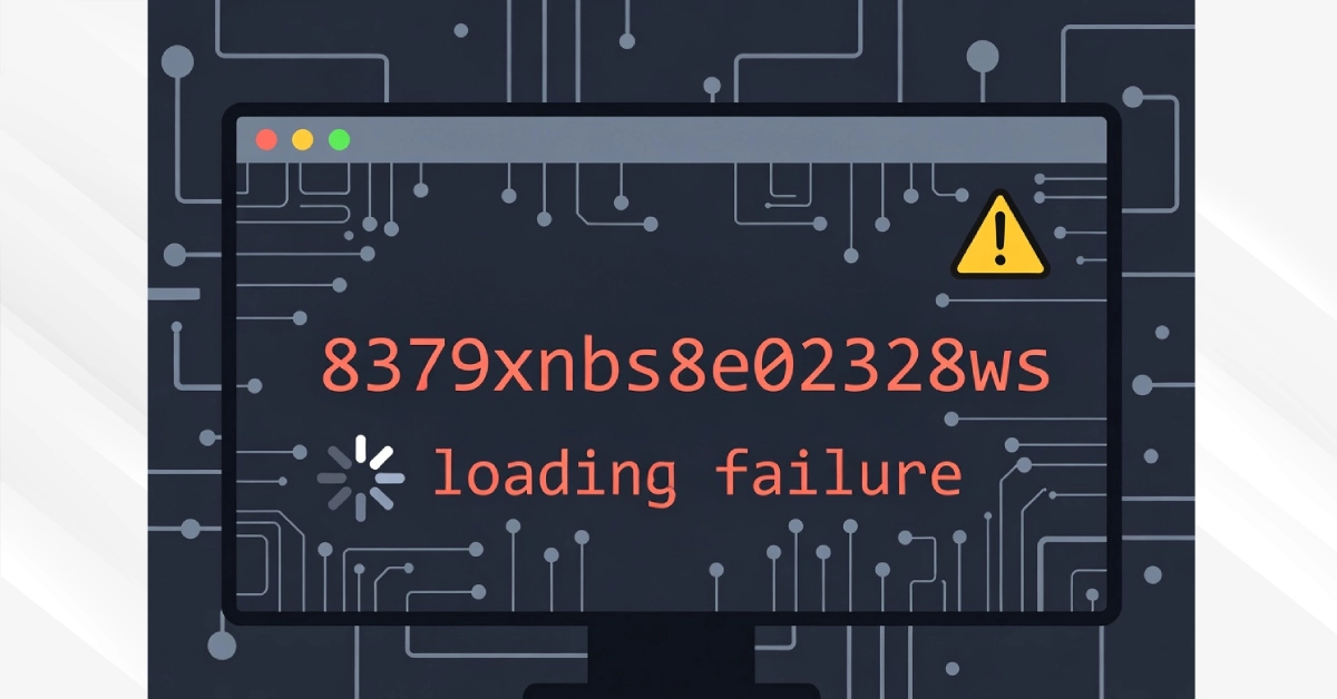 8379xnbs8e02328ws Loading Failure: Simple Fixes That Actually Work