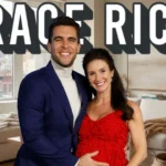 Brace Rice and Josh Segarra together in their New York home, showcasing their private family life and strong marriage