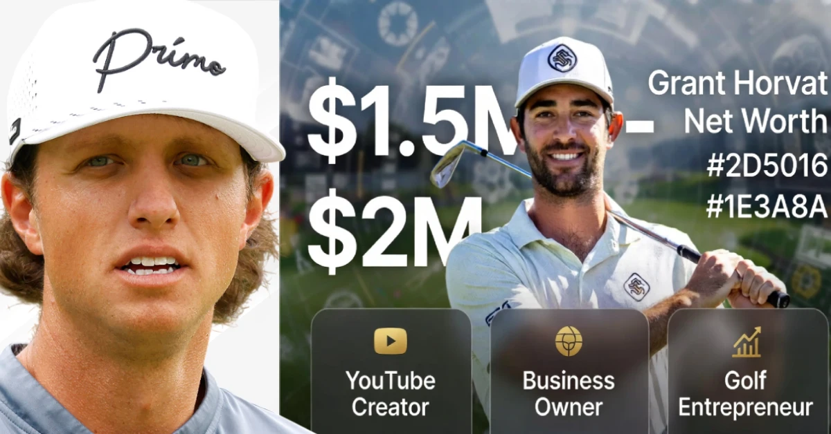 Grant Horvat Net Worth 2026: Complete Earnings Breakdown & Income Sources