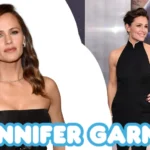 Jennifer Garner at red carpet event wearing black dress - American actress known for Alias and 13 Going on 30