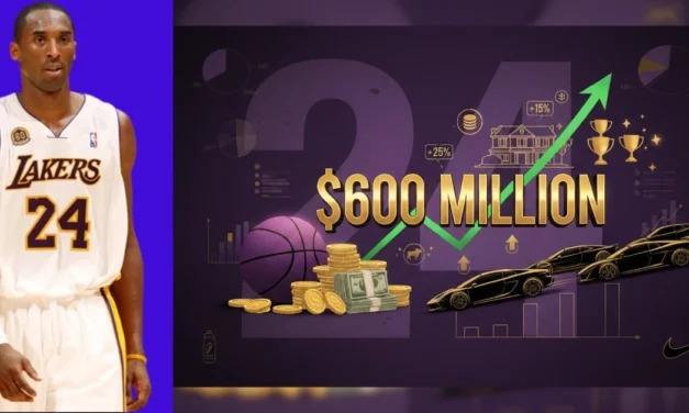 Kobe Bryant Net Worth: The $600M Legacy Behind the Lakers Legend