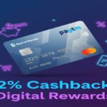 BobGameTech.com Paytm credit card showing cashback rewards and digital payment benefits for online shoppers