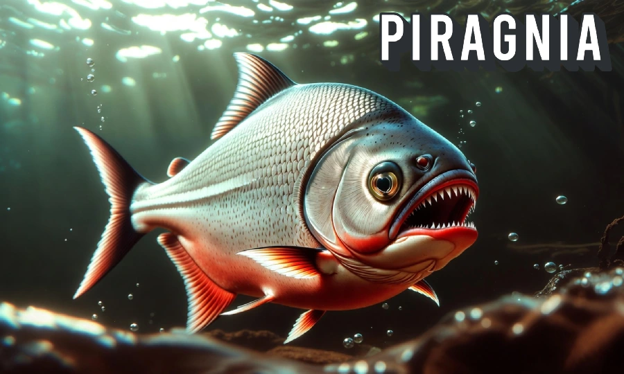 Red-bellied piranha swimming in Amazon waters representing piragnia fish facts and myths