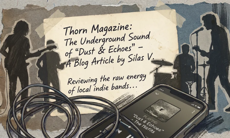 Inside look at the Thorn-Magazine blog band features and underground music discovery.