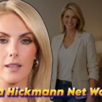 Ana Hickmann Net Worth concept image featuring a professional portrait of Ana Hickmann in a modern studio setting with bold title overlay.
