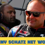 Donny Schatz net worth — sprint car driver in racing suit at the track