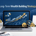 Professional financial planning visualization showing investment portfolio diversification charts and long-term wealth growth strategies for pedrovazpaulo wealth investment planning
