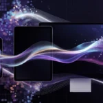 Pxless design concept showing flexible digital interfaces adapting seamlessly across multiple devices and screen sizes