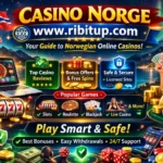 casino norge www.ribitup.com Norwegian online casino guide banner