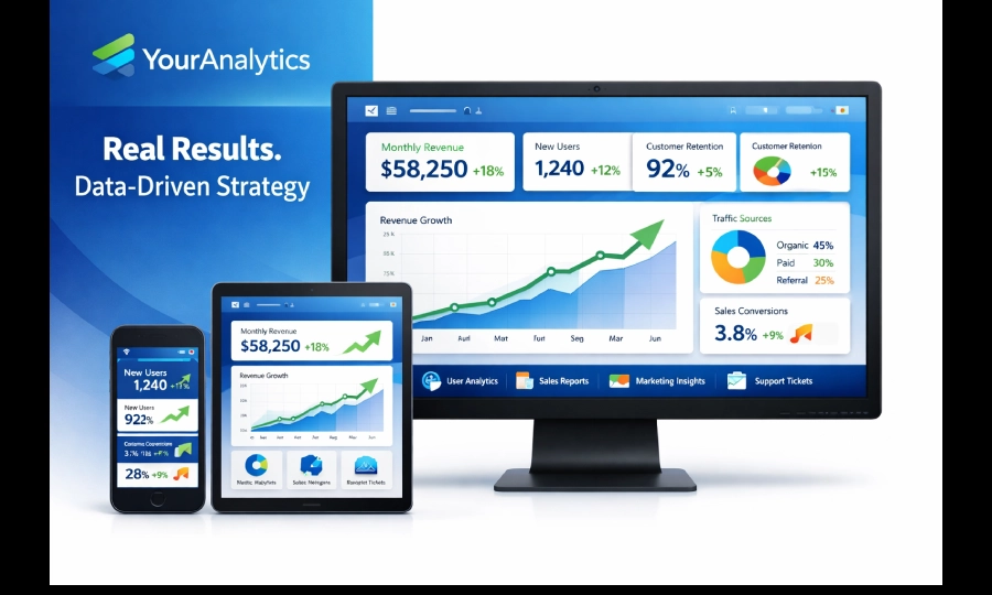 wizzydigital.org platform dashboard showing web design, digital marketing, SEO services and analytics for business growth