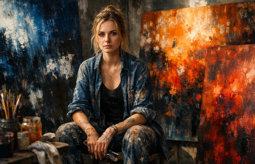 Carmela Clouth: The Artist Behind the Bold Brushwork