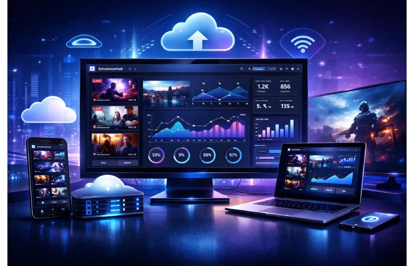 Echostreamhub – All-in-One Streaming Hub