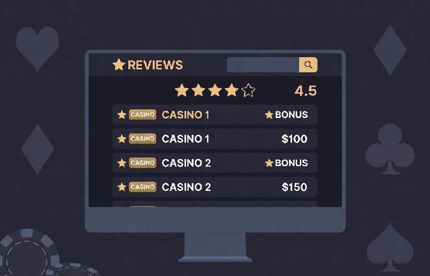 Online casinos reviewed and ranked on www.toptiercasinos.com for real-money players worldwide