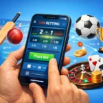 instamatch online betting platform interface with live sports and casino features
