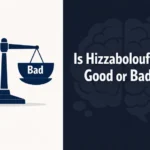 Infographic explaining whether hizzaboloufazic is good or bad, covering its origins, interpretations, and key concerns