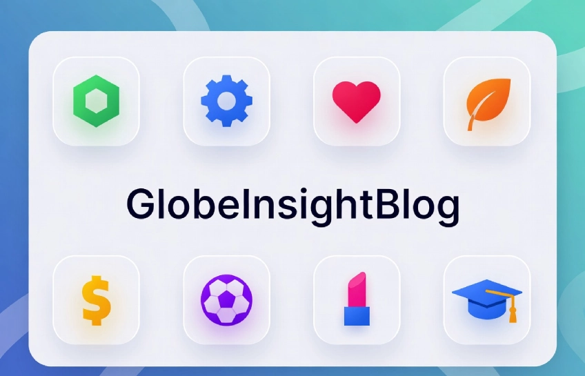 GlobeInsightBlog multi-niche content hub covering business, technology, health, and lifestyle topics