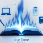 blue flamepublishingnet platform showing professional book publishing services and packages for indie authors