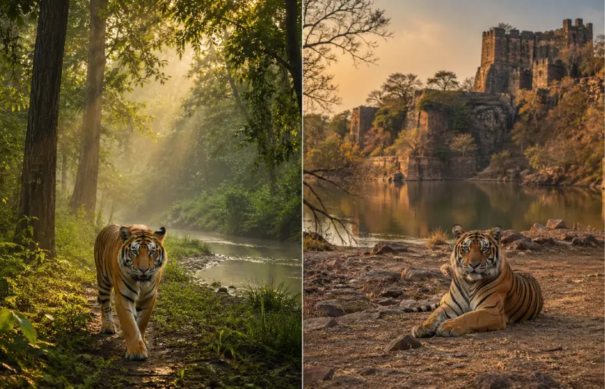 Corbett vs Ranthambore: 5-Day November Photography Trip on 50k