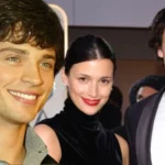 Jamie White-Welling and Tom Welling at a formal red carpet event during their marriage years.