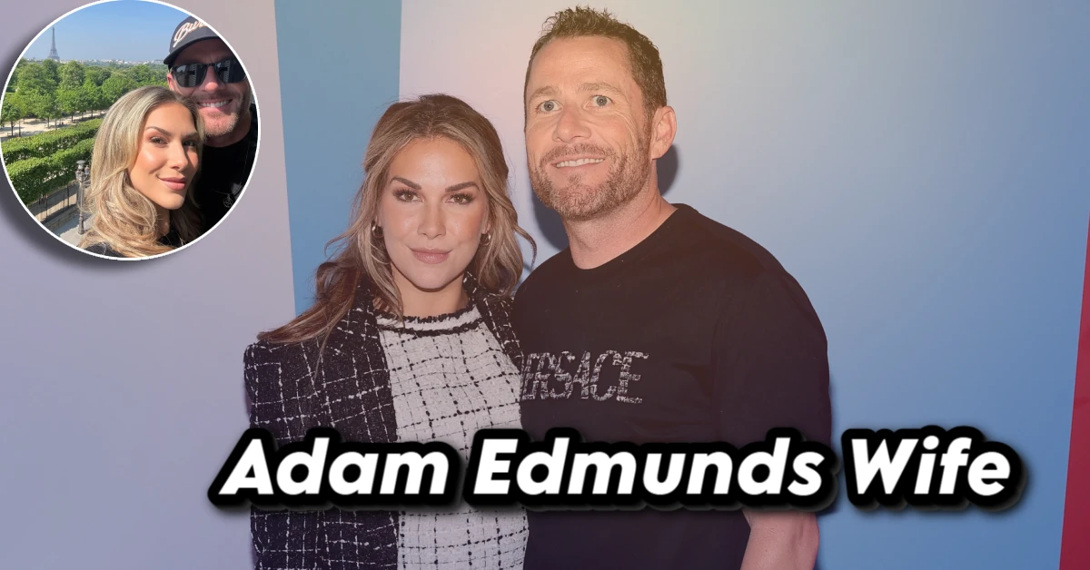 Adam Edmunds wife relationship status - Photo showing Adam Edmunds with Allison Holker and inset photo of the couple together